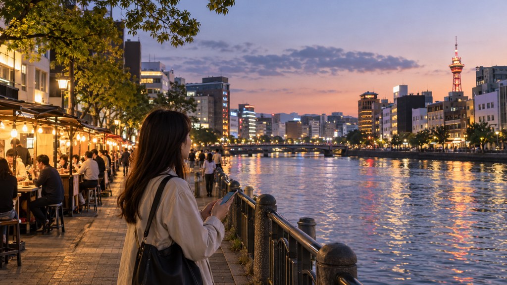 Fukuoka 3-Day Trip: Airport, Hakata, Tenjin and eSIM